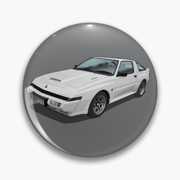 Item preview, 1989 Mitsubishi Starion EX Widebody Turbo in white designed and sold by candc-retro.