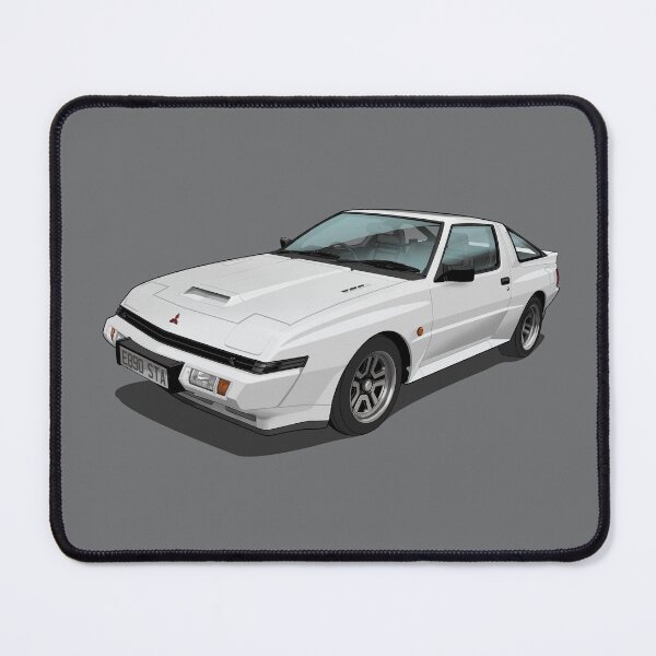 Item preview, 1989 Mitsubishi Starion EX Widebody Turbo in white designed and sold by candc-retro.