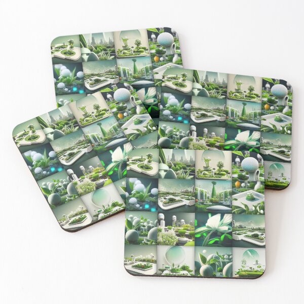 Item preview, The Institute Aesthetics - Futuristic Utopia Green Garden - Fallout 4 Artificial Intelligence designed and sold by Nicky-Valentine.