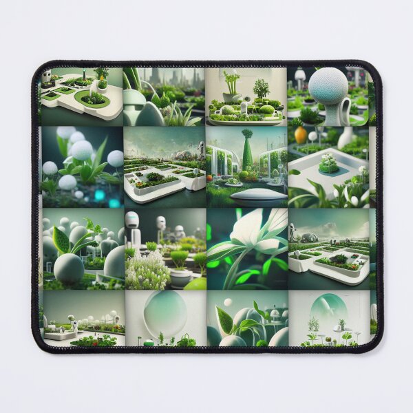 Item preview, The Institute Aesthetics - Futuristic Utopia Green Garden - Fallout 4 Artificial Intelligence designed and sold by Nicky-Valentine.