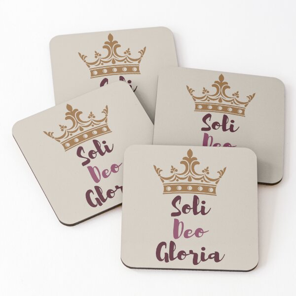 Item preview, Soli Deo Gloria Purple Gold Crown designed and sold by NonPCTruths.