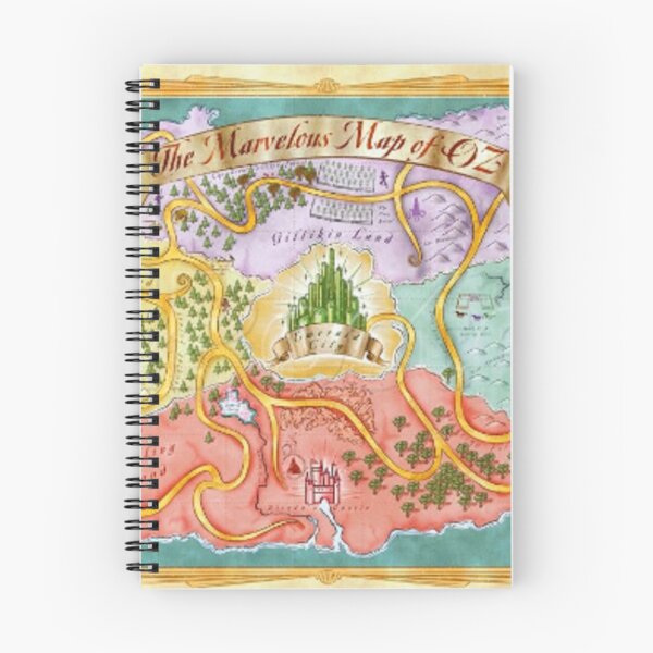Item preview, Map of the Land of Oz designed and sold by boojun.