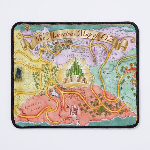 Item preview, Map of the Land of Oz designed and sold by boojun.