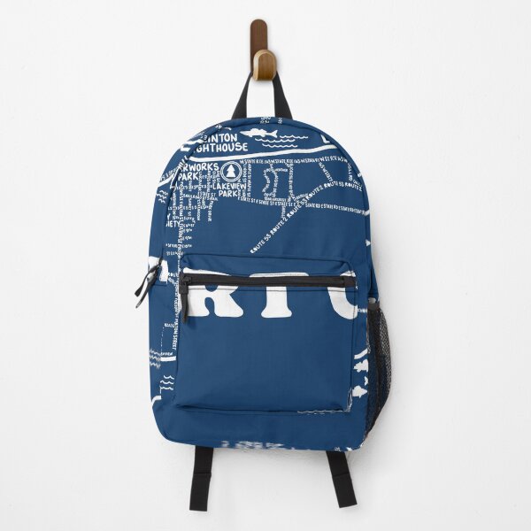 Item preview, Port Clinton Map Art designed and sold by fiberandgloss.