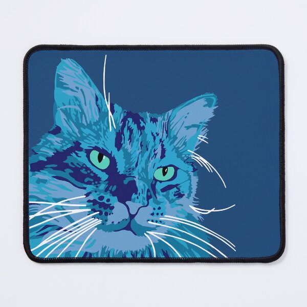 Item preview, Onion the Blue Cat designed and sold by MobsProject.
