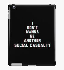 Social Casuality iPad Case/Skin