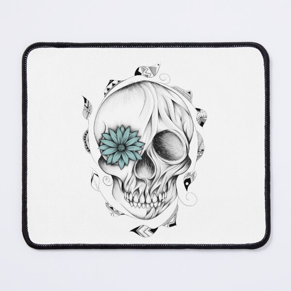 Item preview, Poetic Wooden Skull designed and sold by LouJah-.
