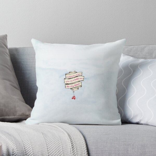 Tiny Dancer Throw Pillow