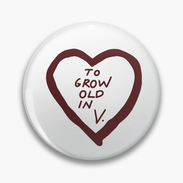 Item preview, To grow old in V. Sticker designed and sold by NatashaMarie95.