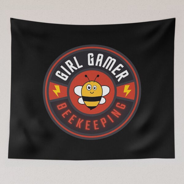 Item preview, Girl gamer beekeeping designed and sold by Diamaber.
