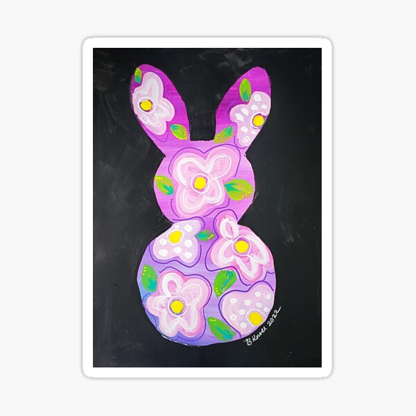 Peeps Floral Easter 2022 Sticker