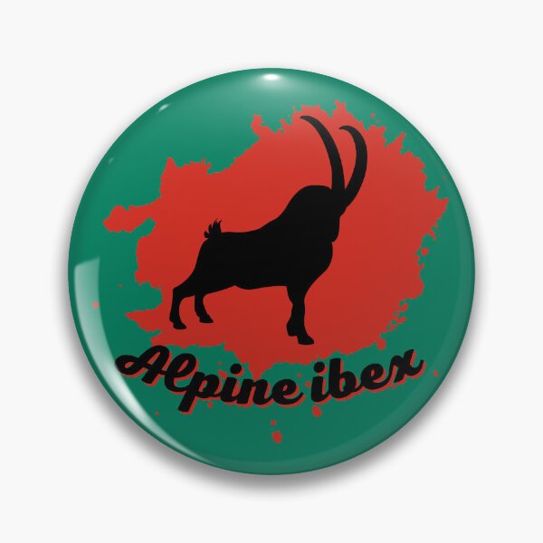 Item preview, Alpine ibex Switzerland Schweiz designed and sold by Swissstore.