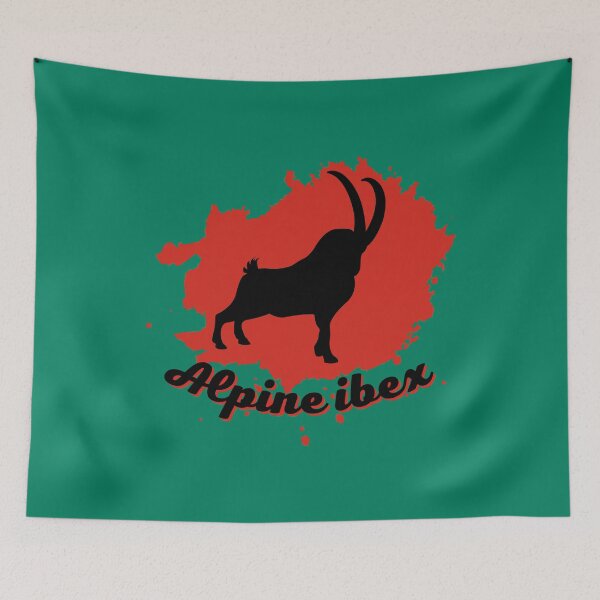 Item preview, Alpine ibex Switzerland Schweiz designed and sold by Swissstore.
