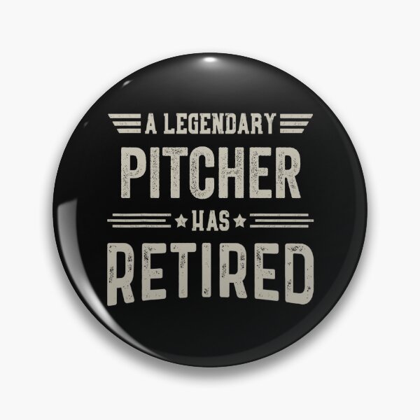 Item preview, The Legendary pitcher Has Retired T Shirt, pitcher Retirement Party Gift, Legend, Retiring Birthday Christmas Gift designed and sold by xlnv.