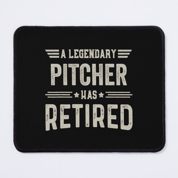 Item preview, The Legendary pitcher Has Retired T Shirt, pitcher Retirement Party Gift, Legend, Retiring Birthday Christmas Gift designed and sold by xlnv.