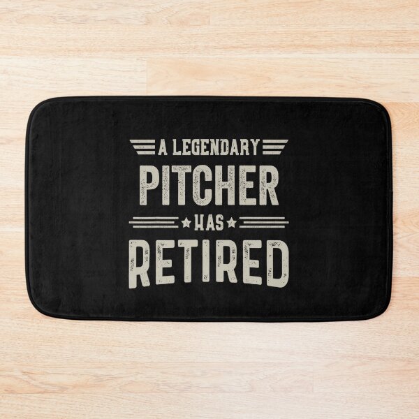 Item preview, The Legendary pitcher Has Retired T Shirt, pitcher Retirement Party Gift, Legend, Retiring Birthday Christmas Gift designed and sold by xlnv.