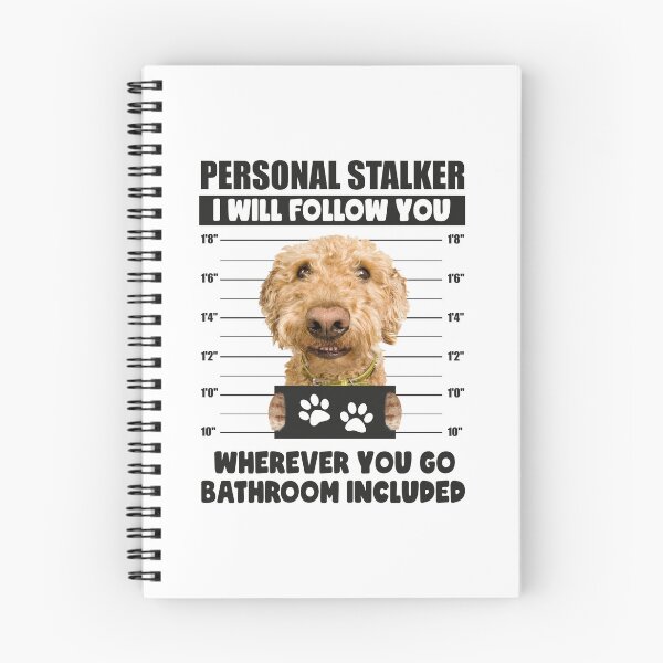 Item preview, Funny Goldendoodle Puppy Sayings, Personal Stalker Dog, Goldendoodle Owner Gifts designed and sold by PRINTED ..