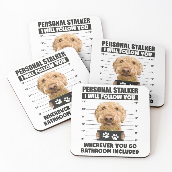Item preview, Funny Goldendoodle Puppy Sayings, Personal Stalker Dog, Goldendoodle Owner Gifts designed and sold by PRINTED ..