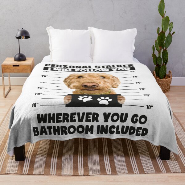 Item preview, Funny Goldendoodle Puppy Sayings, Personal Stalker Dog, Goldendoodle Owner Gifts designed and sold by PRINTED ..
