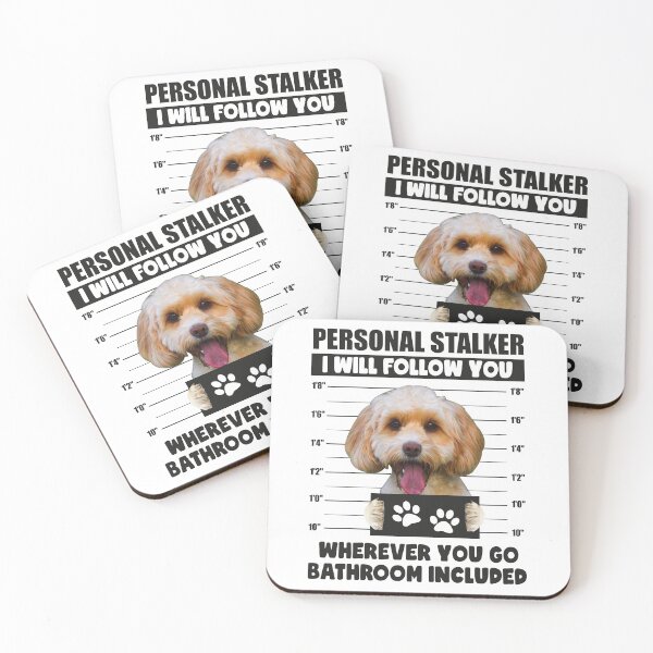 Item preview, Funny Cockapoo Puppy Sayings, Personal Stalker Dog, Cockapoo Owner Gifts designed and sold by PRINTED ..