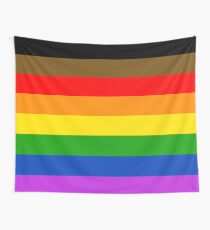 Philadelphia pride flag Wall Tapestry