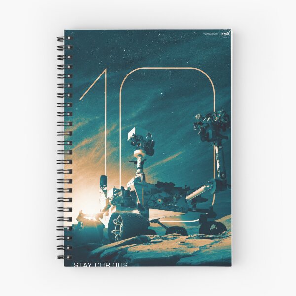 Item preview, Curiosity - 10 años de exploración de Marte designed and sold by arthook.