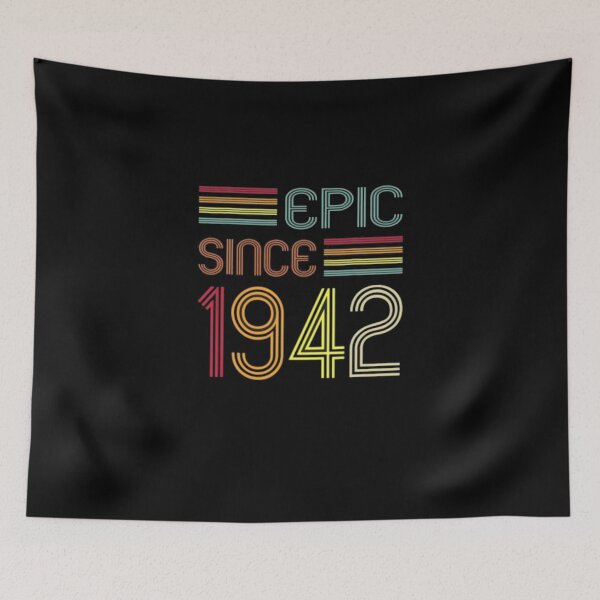 Item preview, 80 Year Old Gifts Epic Since 1942 80Th Birthday designed and sold by MaryMaster.