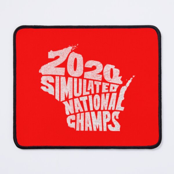 Item preview, Wisconsin Simulated 2020 Basketball champions designed and sold by jordan5L.
