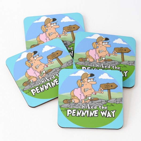 Item preview, I Hiked the Pennine Way, UK designed and sold by LegsMiserable.