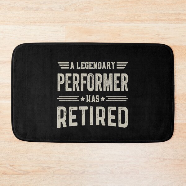 Item preview, The Legendary performer Has Retired T Shirt, performer Retirement Party Gift, Legend, Retiring Birthday Christmas Gift designed and sold by xlnv.