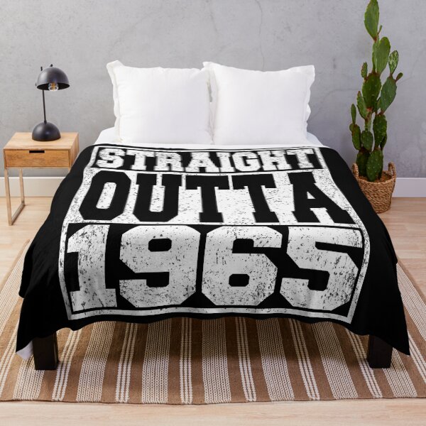 Item preview, Straight Outta 1965 Birthday Anniversary designed and sold by ARTZ84.
