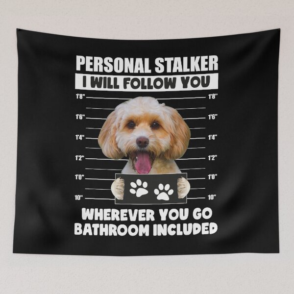 Item preview, Funny Cockapoo Puppy Sayings, Personal Stalker Dog, Cockapoo Owner Gifts designed and sold by PRINTED ..