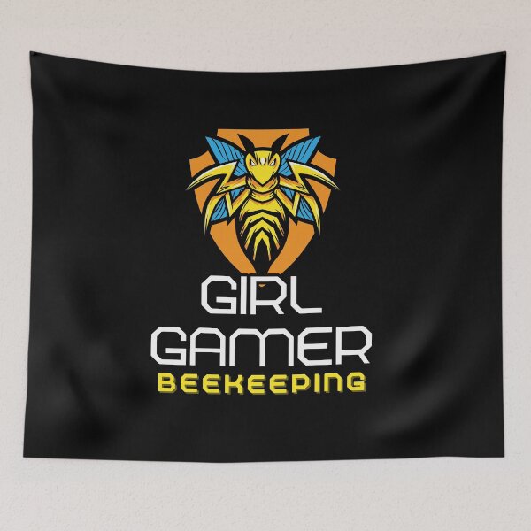 Item preview, Girl gamer beekeeping designed and sold by Diamaber.