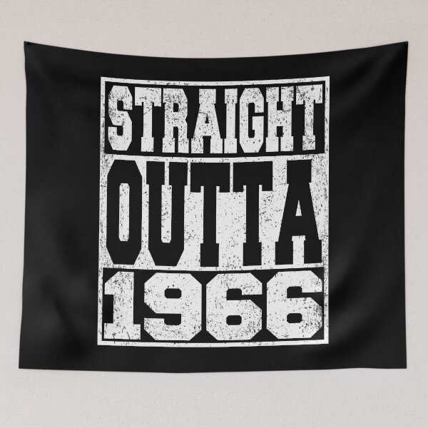Item preview, Straight Outta 1966 Birthday Anniversary designed and sold by ARTZ84.