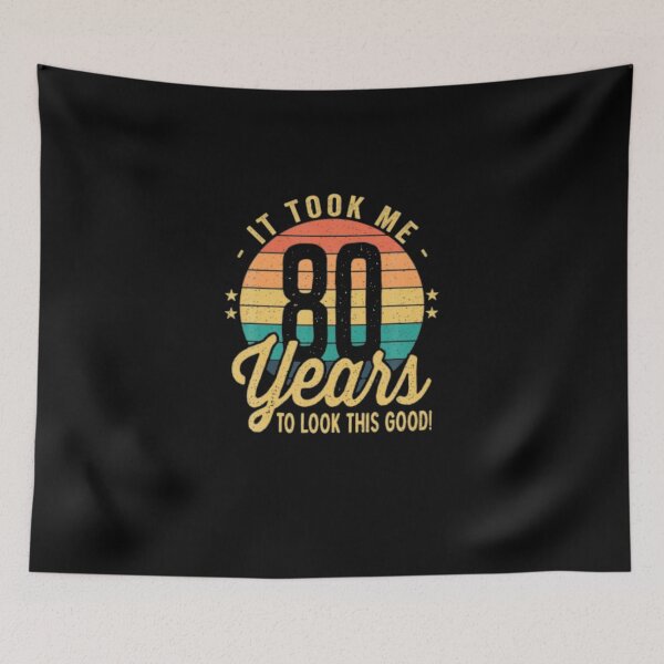 Item preview, Retro It Took Me 80 Years To Look This Good 80Th designed and sold by MaryMaster.