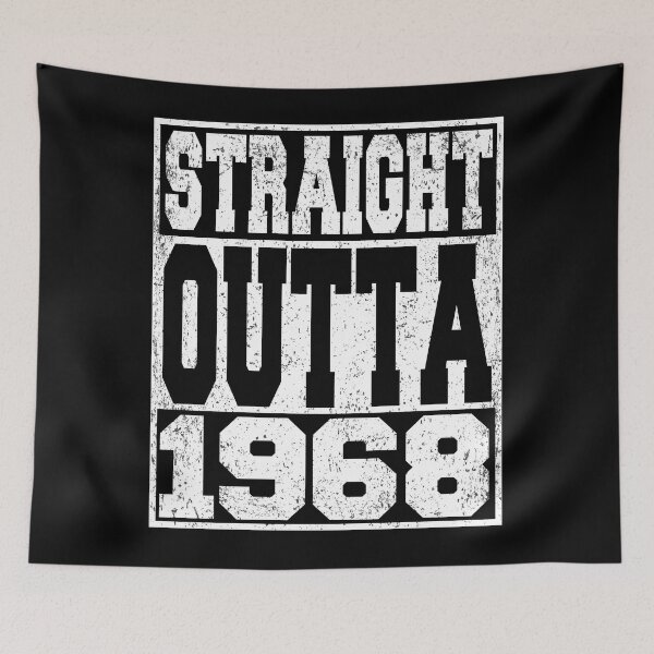 Item preview, Straight Outta 1968 Birthday Anniversary designed and sold by ARTZ84.