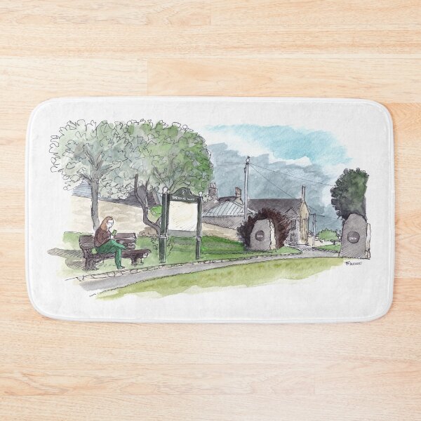 Item preview, Speyside Way - Buckie Watercolour designed and sold by Tom Napper Design.