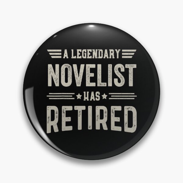 Item preview, The Legendary novelist Has Retired T Shirt, novelist Retirement Party Gift, Legend, Retiring Birthday Christmas Gift designed and sold by xlnv.