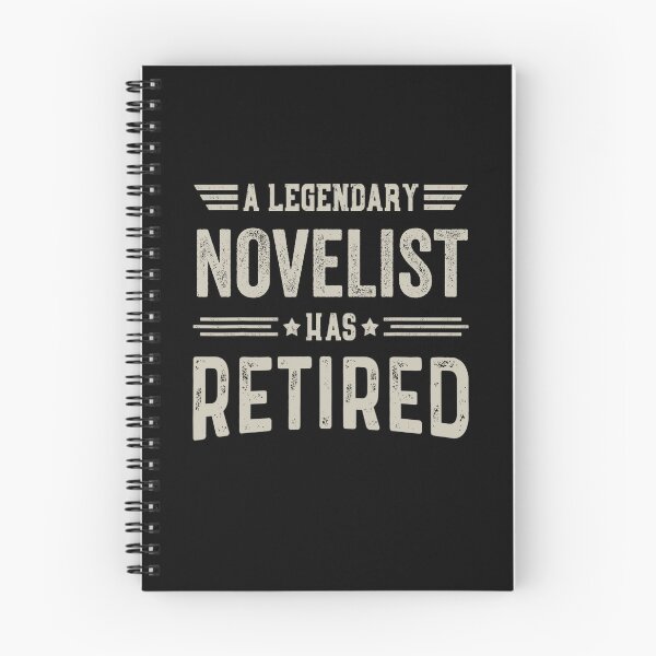 Item preview, The Legendary novelist Has Retired T Shirt, novelist Retirement Party Gift, Legend, Retiring Birthday Christmas Gift designed and sold by xlnv.