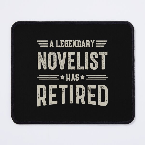 Item preview, The Legendary novelist Has Retired T Shirt, novelist Retirement Party Gift, Legend, Retiring Birthday Christmas Gift designed and sold by xlnv.