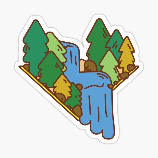 Item preview, Lets Go Chase Waterfall designed and sold by Unaiza Khalid.