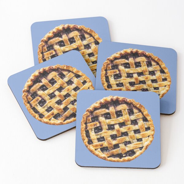 Item preview, Pretty Periwinkle Blueberry Pie Pattern Lattice Fall Autumn 2022 Baking Beautiful Pretty Unique designed and sold by InterpreTees.