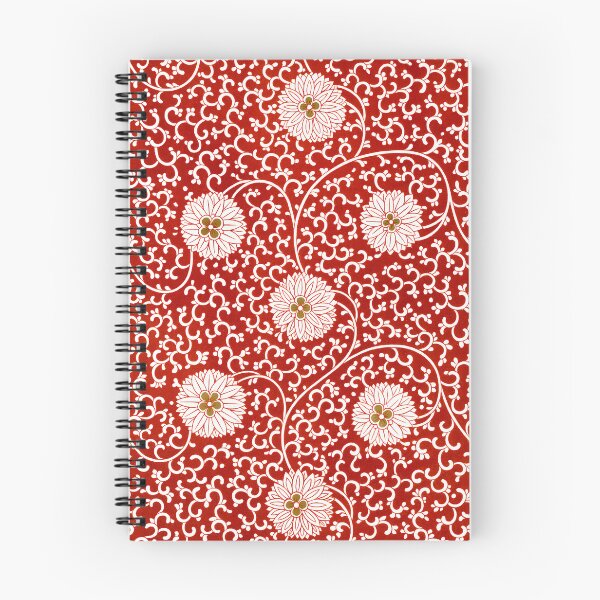 Item preview, Red floral pattern  designed and sold by The boys.