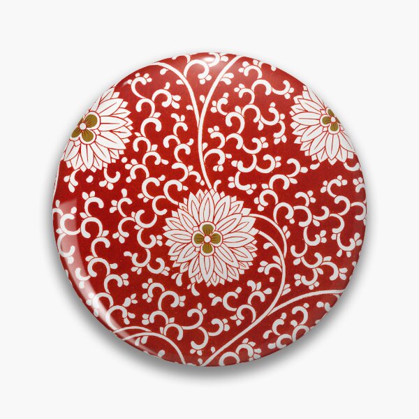Item preview, Red floral pattern  designed and sold by The boys.