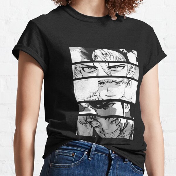 Dr. Stone senku Logo Essential T-Shirt, Dr. Stone Anime Fan Art Classic T-Shirt Classic T-Shirt