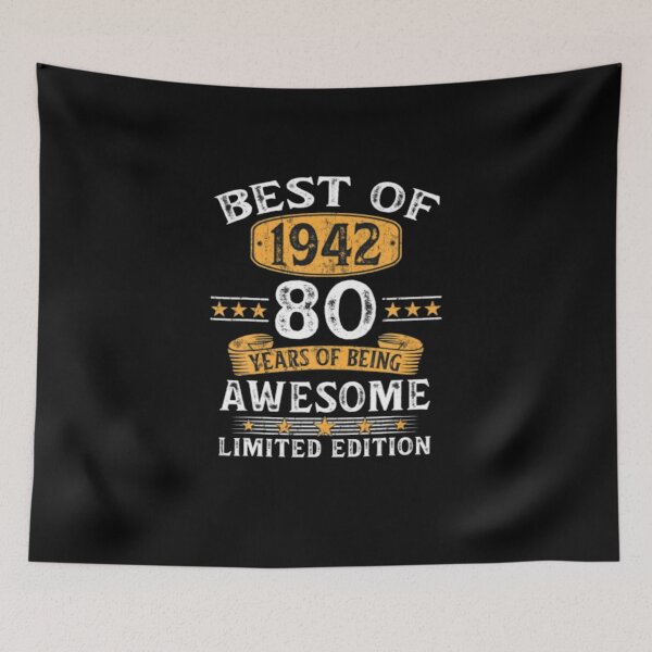 Item preview, Best Of 1942 80 Years Old Gifts 80Th Birthday Gift designed and sold by MaryMaster.
