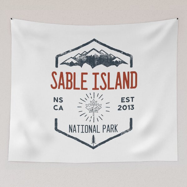 Item preview, Sable Island National Park Canada designed and sold by KrisSidDesigns.