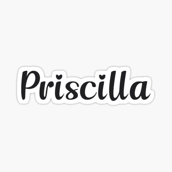 “Priscilla” Sticker for Sale by 99Posters | Redbubble