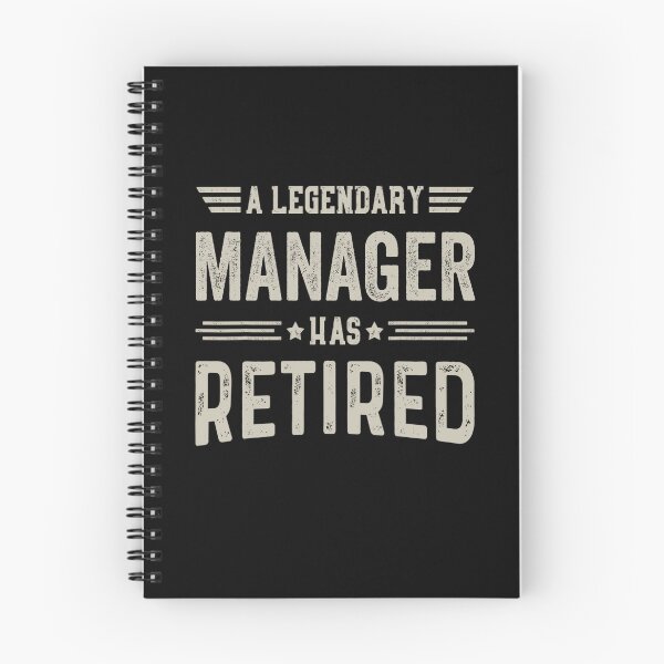 Item preview, The Legendary manager Has Retired T Shirt, manager Retirement Party Gift, Legend, Retiring Birthday Christmas Gift designed and sold by xlnv.