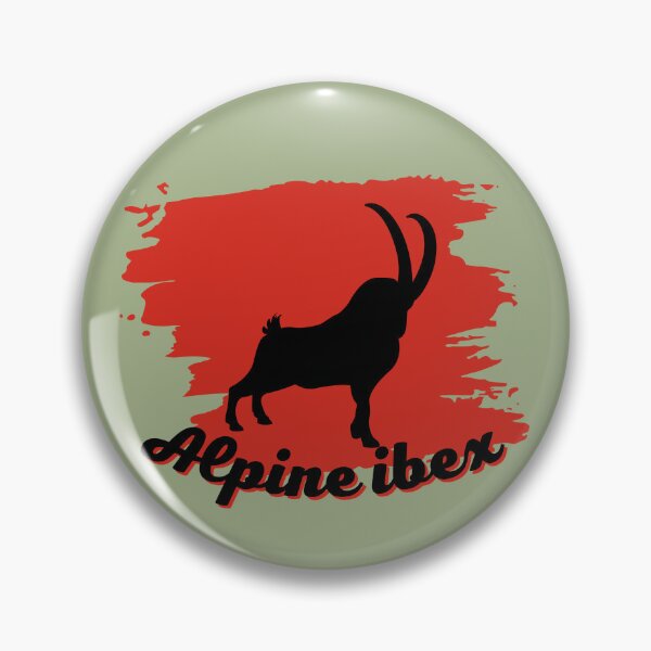 Item preview, Alpine ibex Switzerland Schweiz designed and sold by Swissstore.